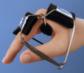 #2 Knuckle Bender splint to flex the metacarpophalangeal joints.
